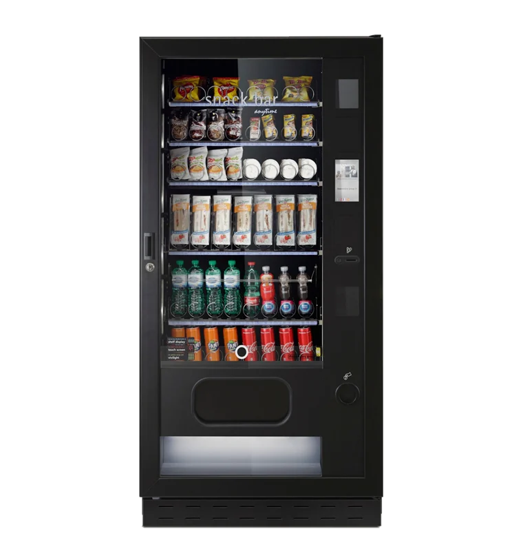 Distributeur automatique réfrigéré de snacks et boissons fraîches